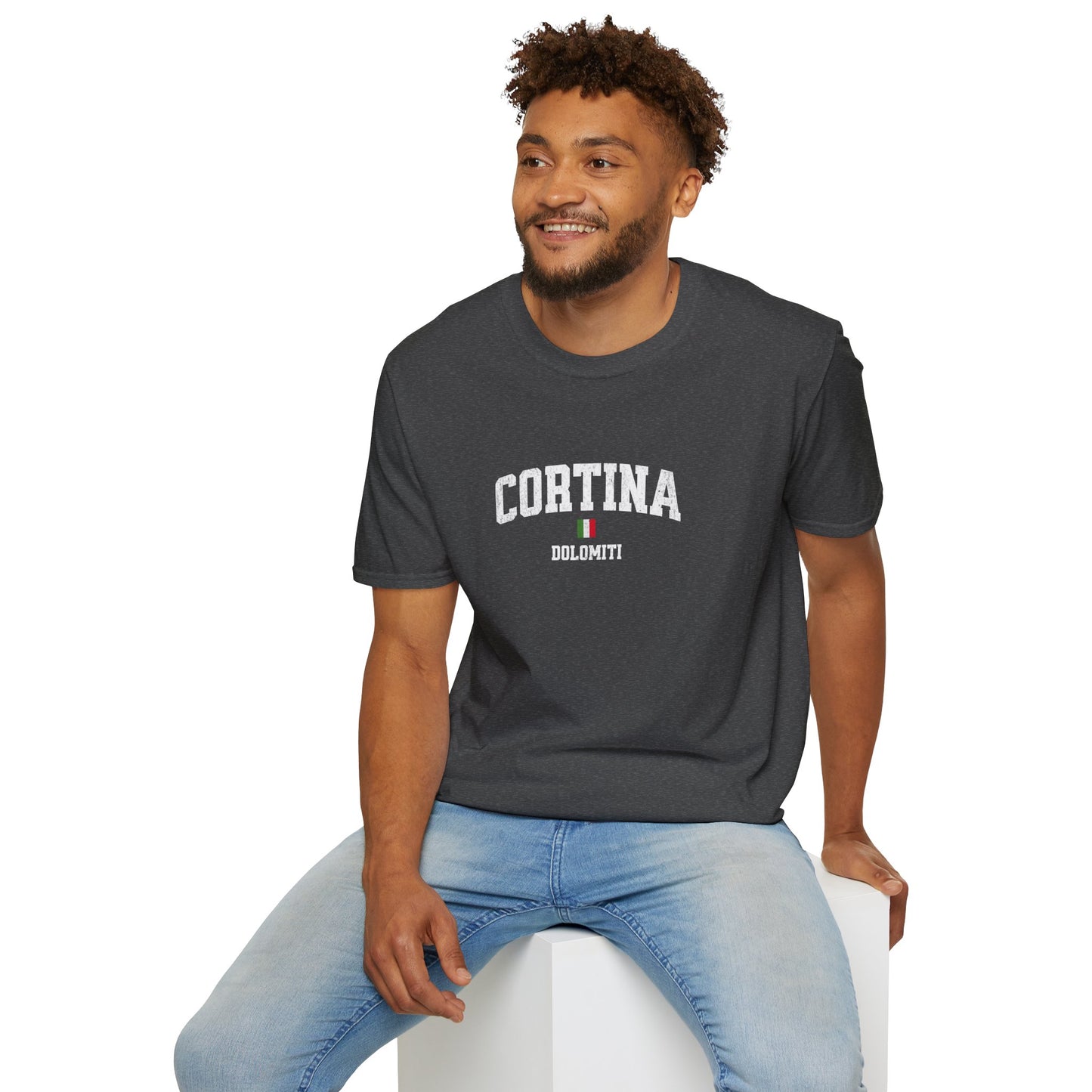 Cortina Distressed Ski T-Shirt