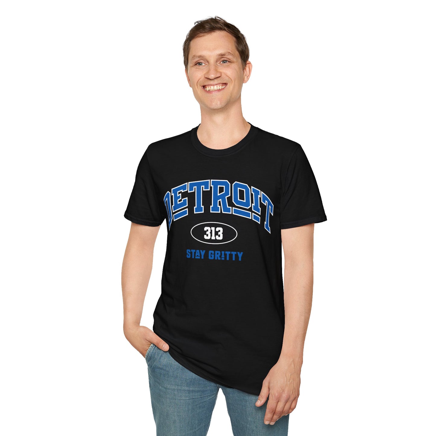 Detroit 313 Stay Gritty T-Shirt