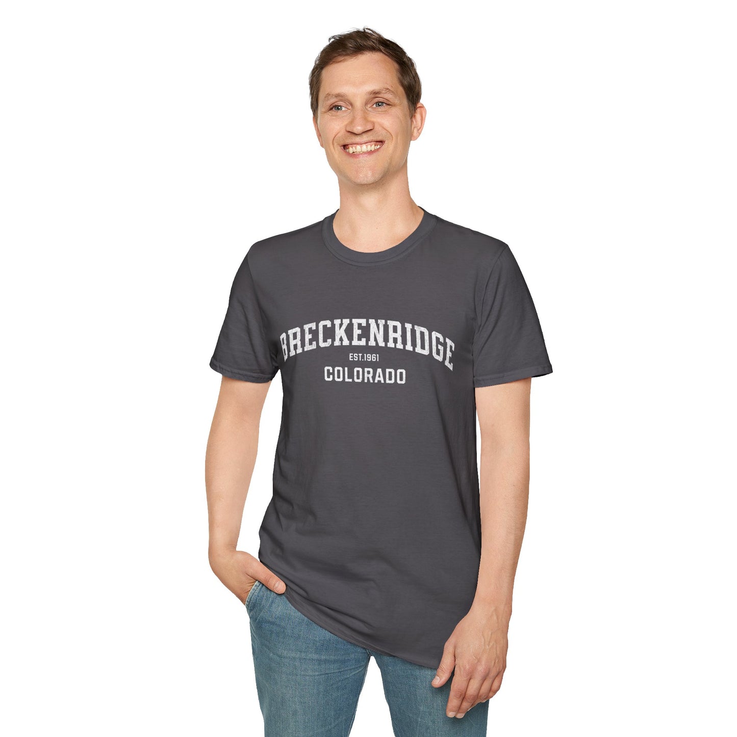 Breckenridge Distressed Ski T-Shirt