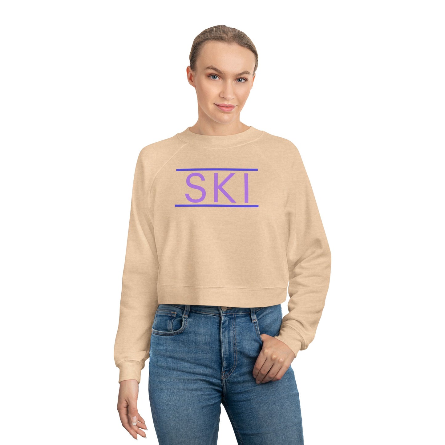 SKI Classic Crop Sweatshirt