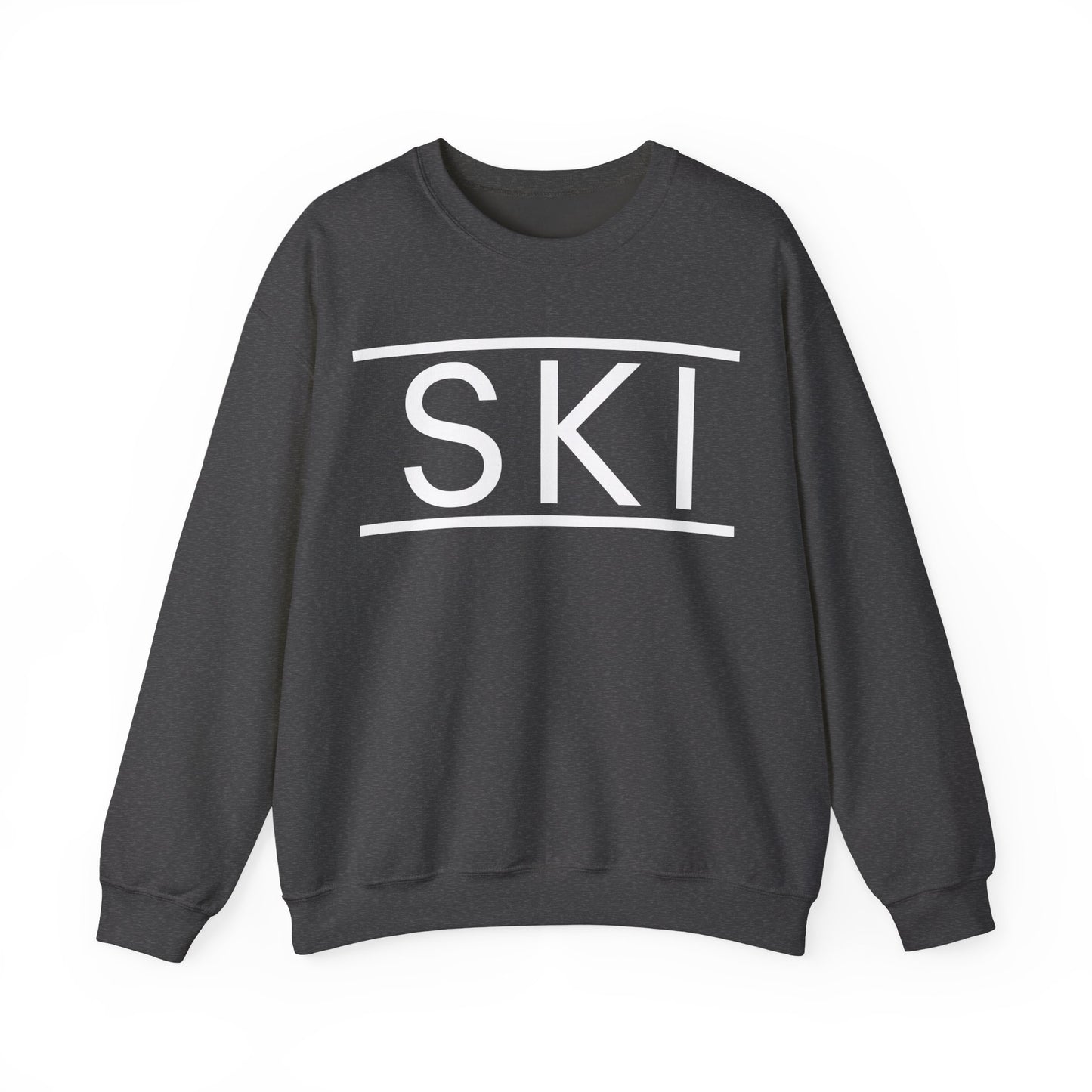 SKI Classic Snow White Crewneck Sweatshirt