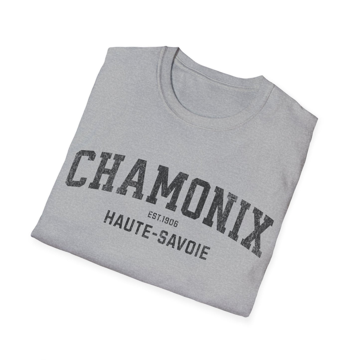 Chamonix Distressed Ski T-Shirt