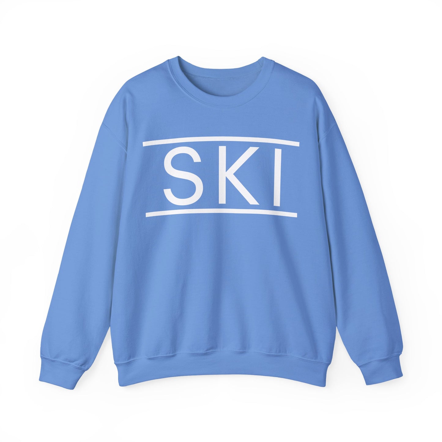 SKI Classic Snow White Crewneck Sweatshirt