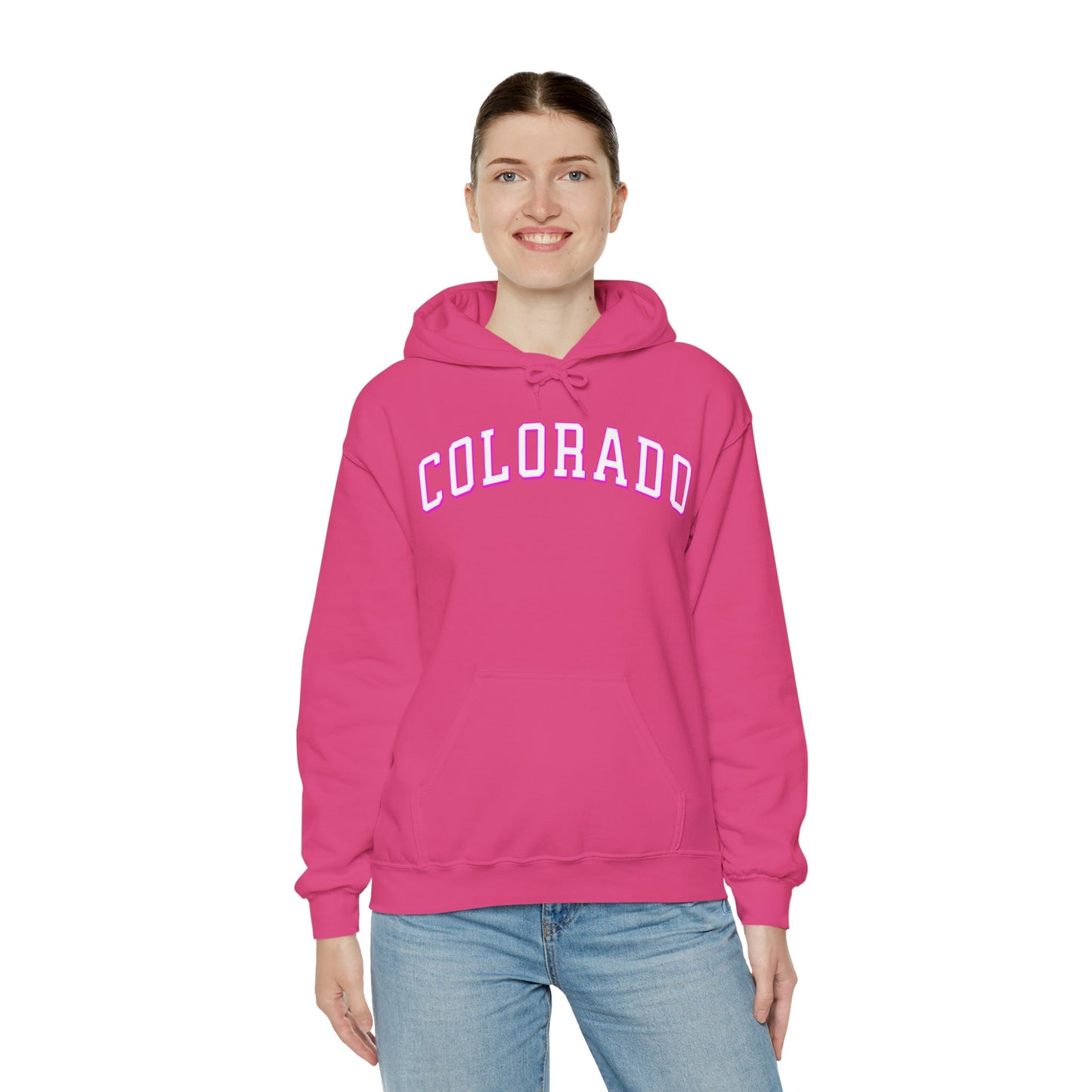 Colorado Pink Hooded Sweatshirt