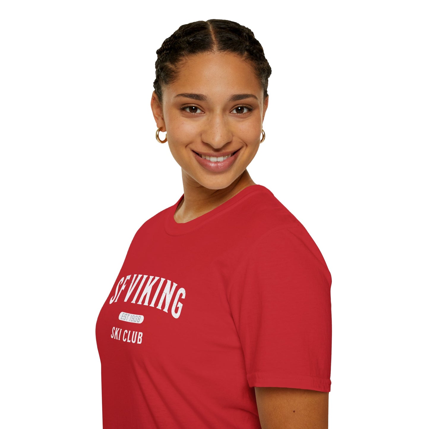 SF Viking Ski Club Distressed T-Shirt