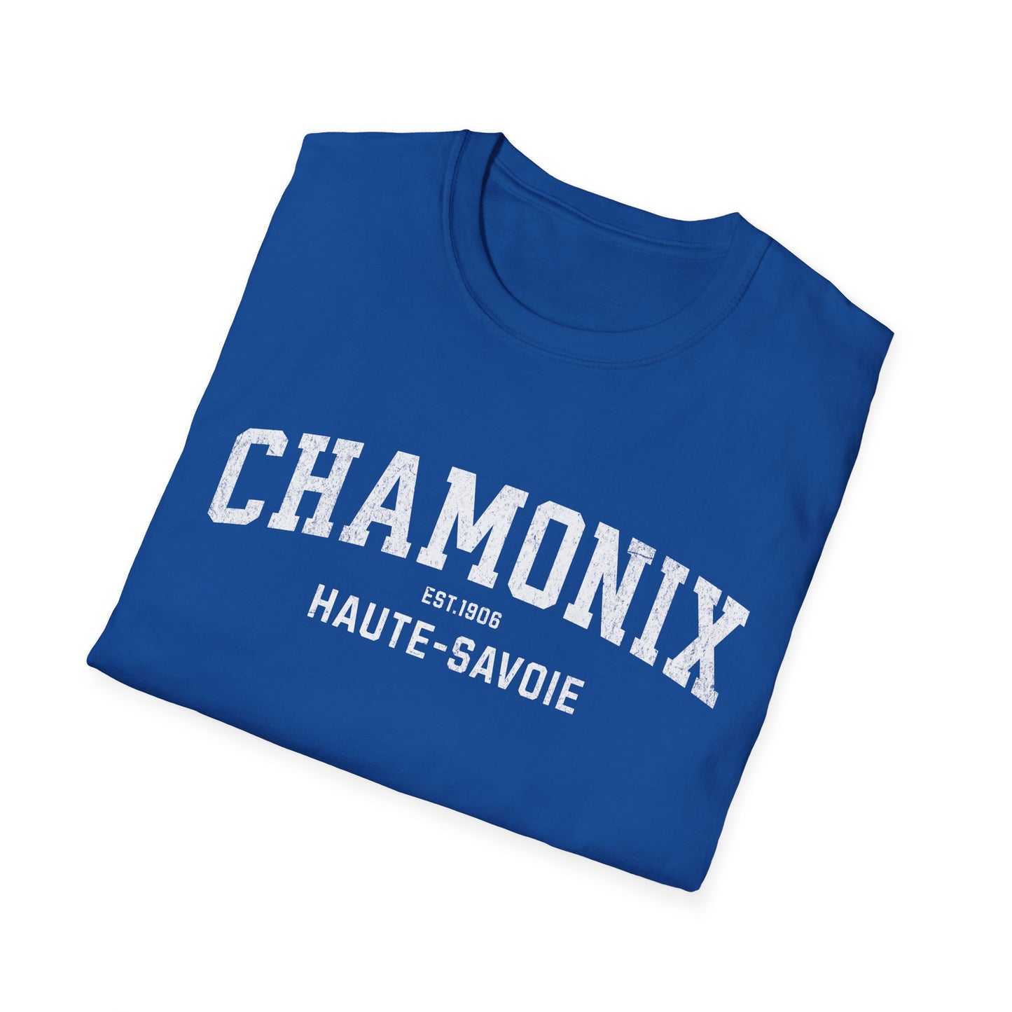 Chamonix Distressed Ski T-Shirt