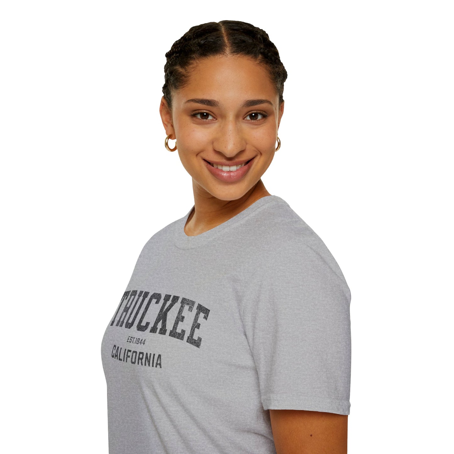 Truckee Distressed Ski T-Shirt