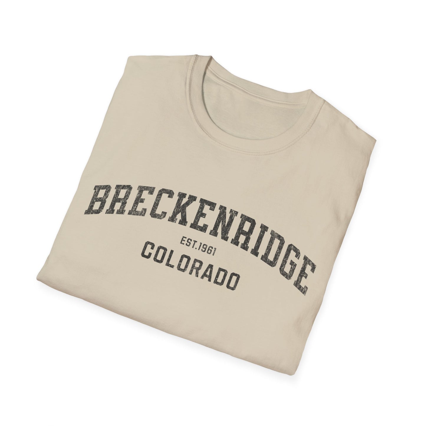 Breckenridge Distressed Ski T-Shirt