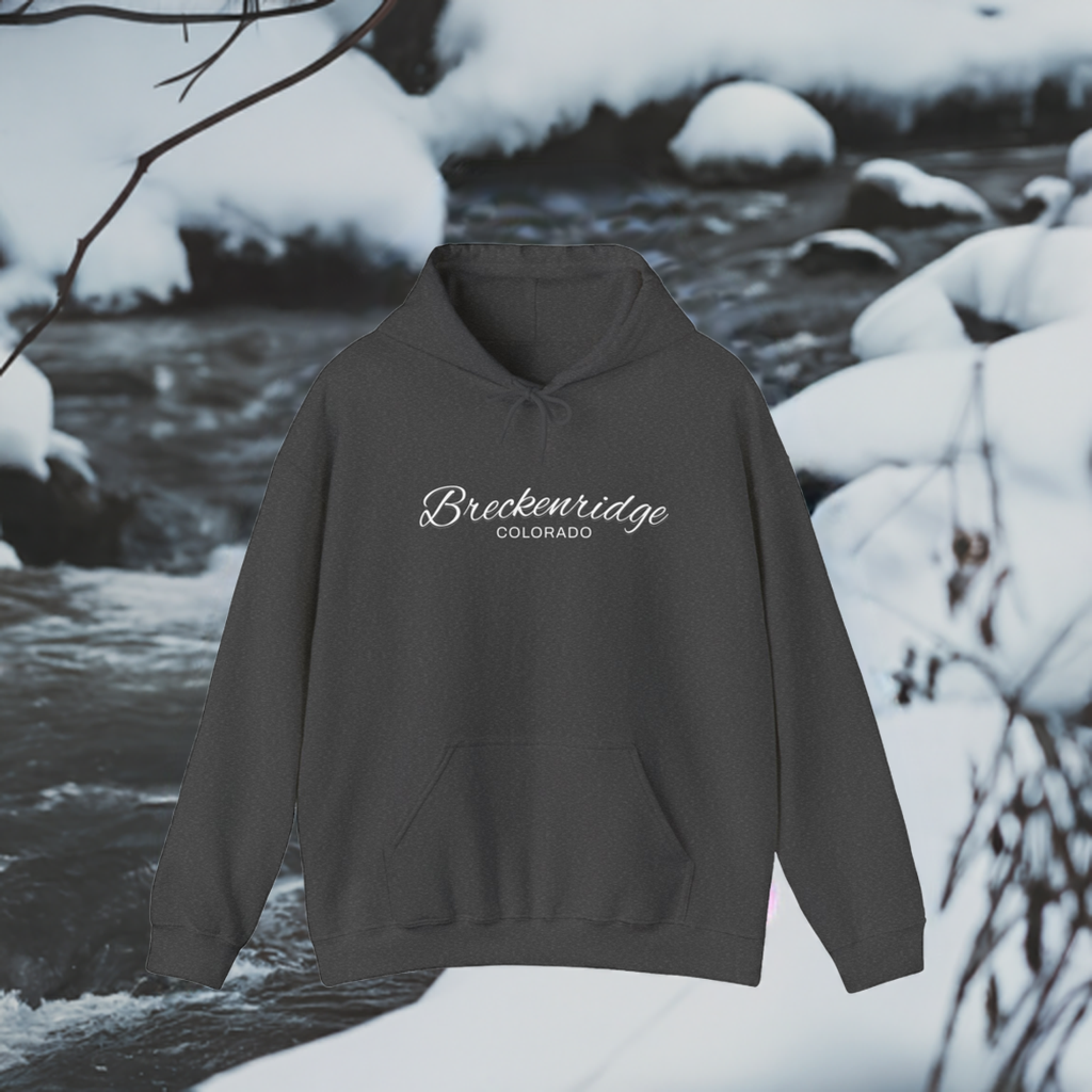 Breckenridge Scripted Hooded Sweatshirt