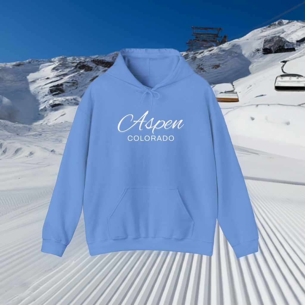 Aspen Scripted Hooded Sweatshirt