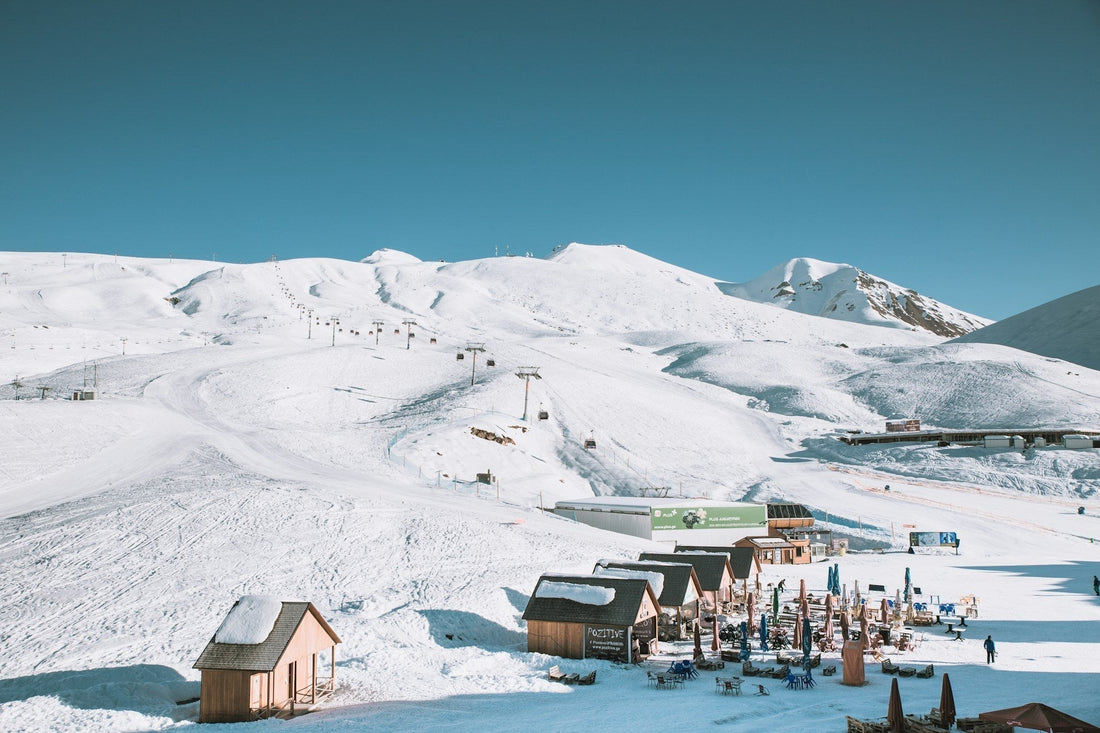Gudauri Ski Resort Caucasus Mountains