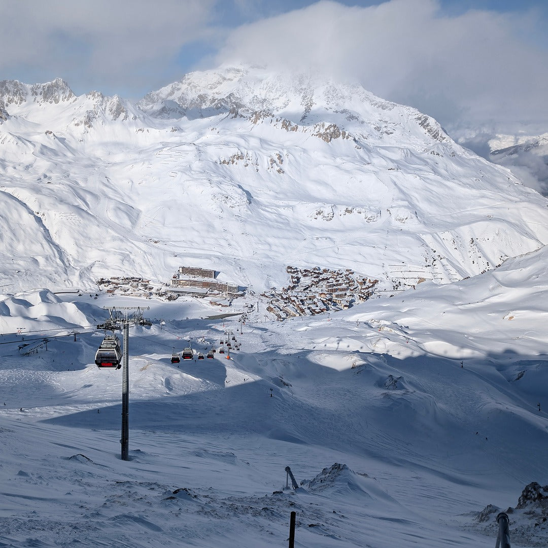 Snow Skiing Tignes France