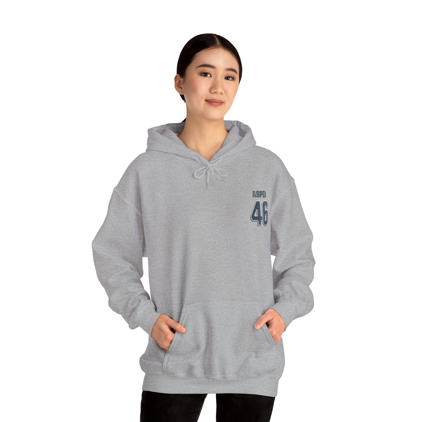 Aspen 46 Skiing Unisex Hooded Sweatshirt