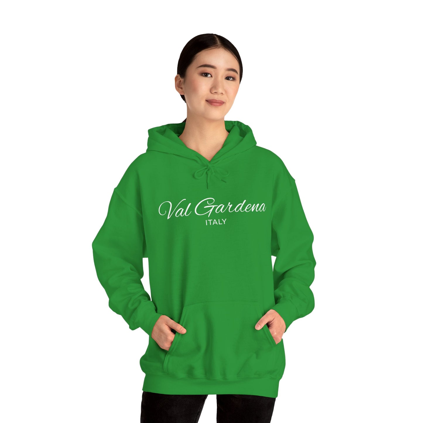 Val Gardena Italy Scripted Fleece Hoodie