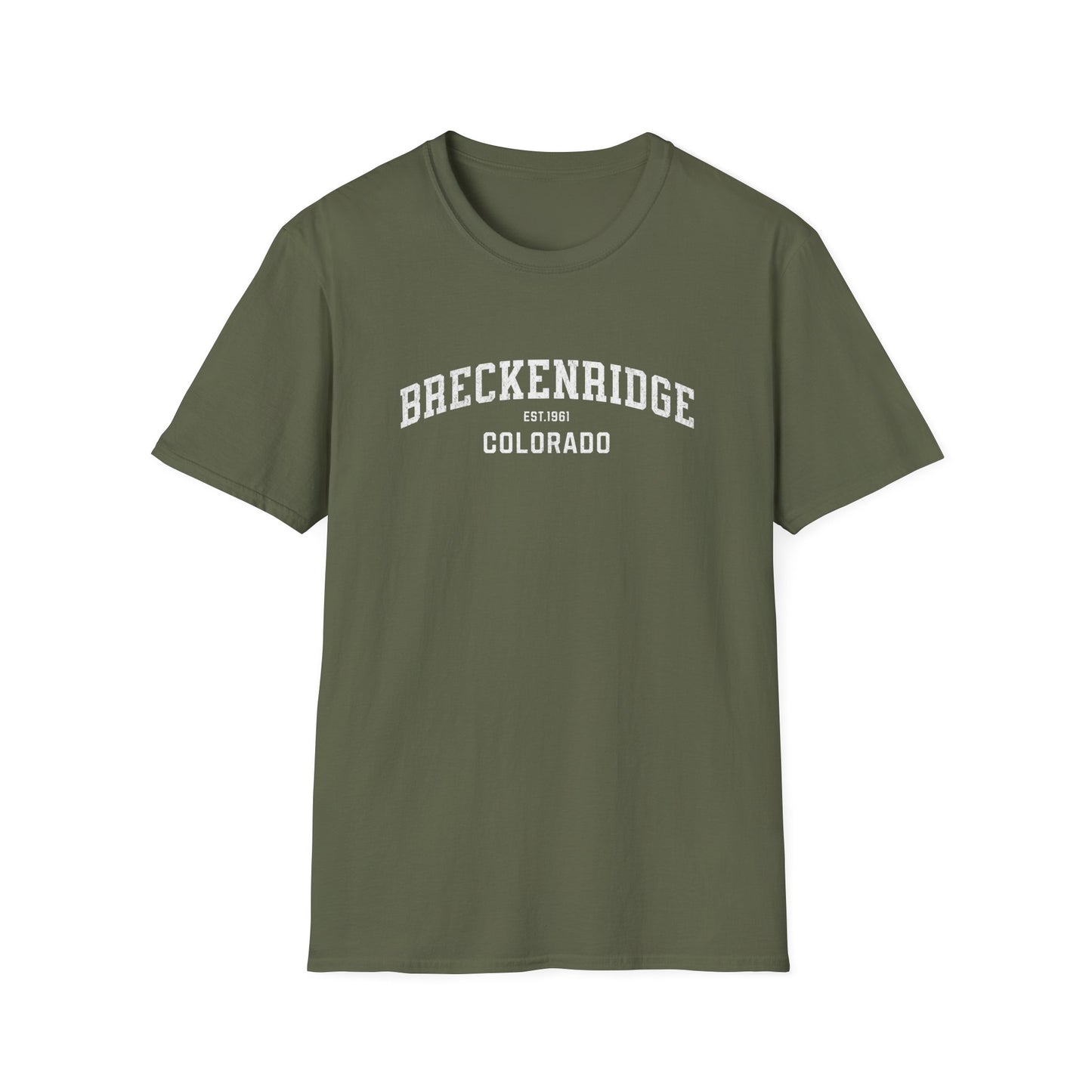 Breckenridge Distressed Ski T-Shirt