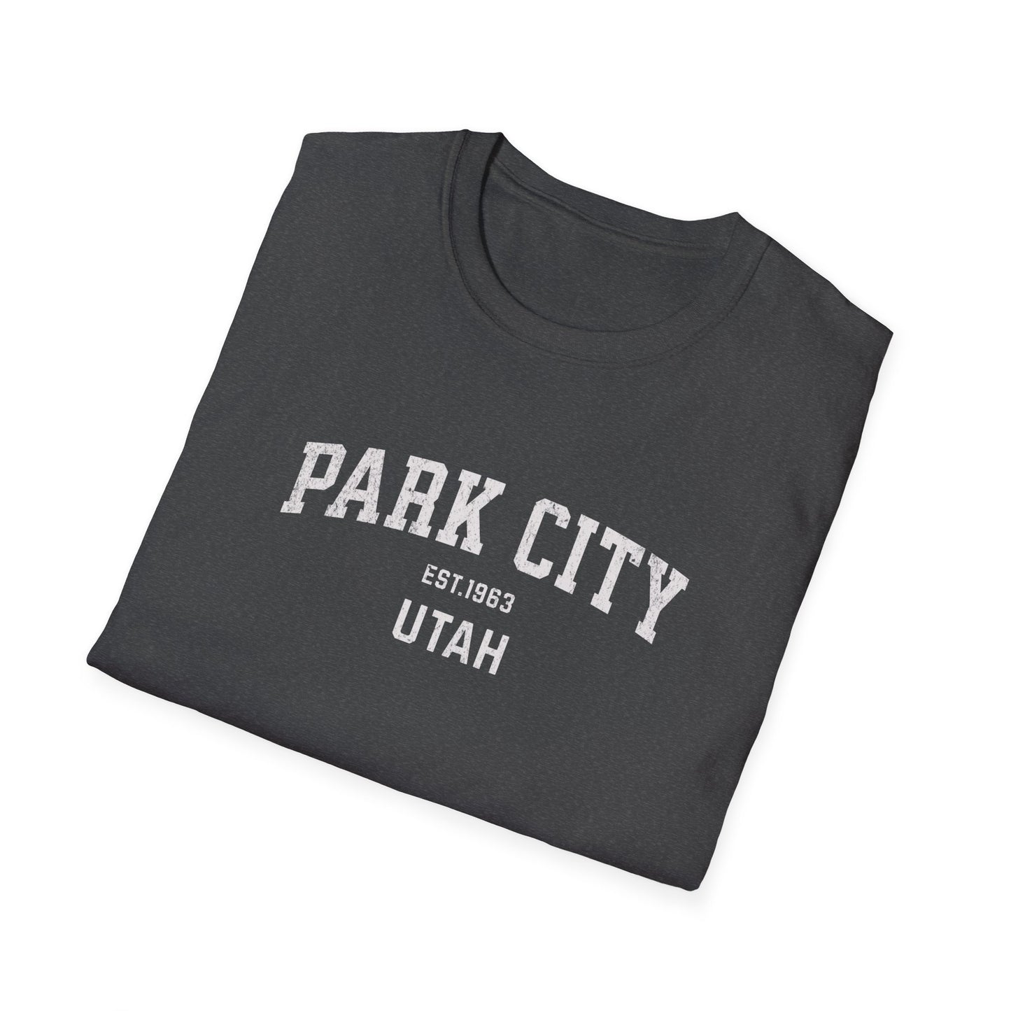 Park City Distressed Ski T-Shirt