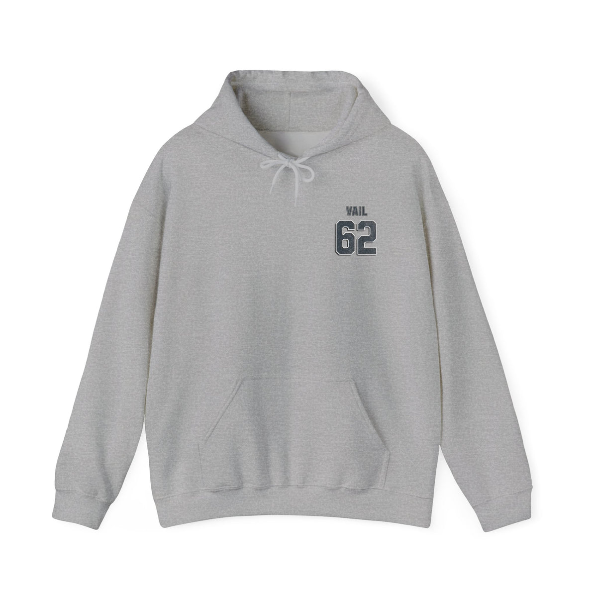 Vail 62 Skiing Unisex Hooded Sweatshirt