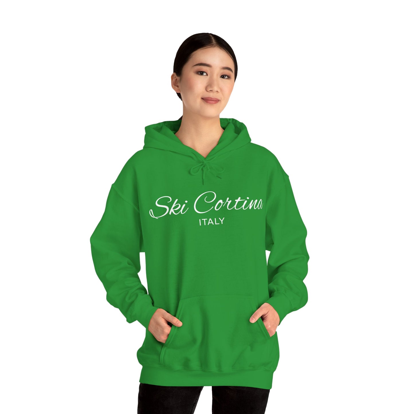 Cortina Italy Scripted Fleece Hoodie