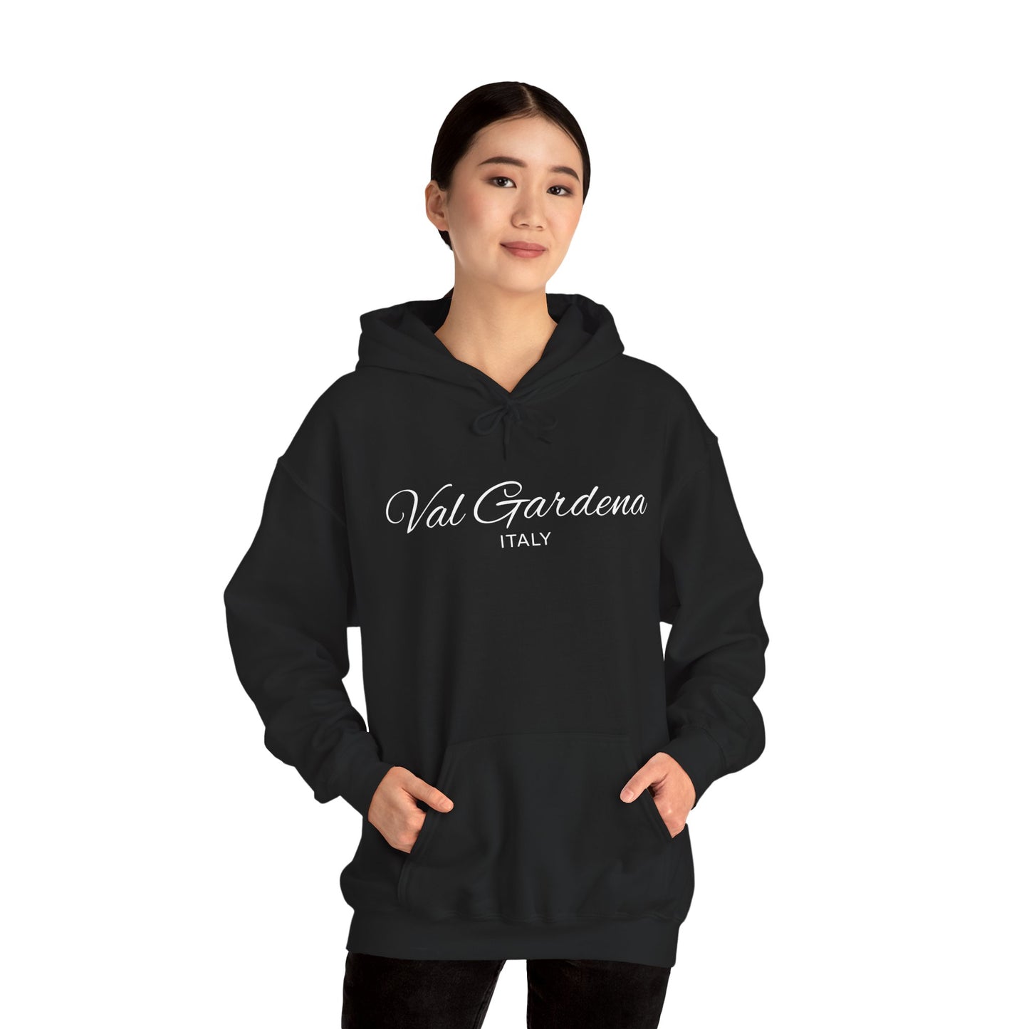 Val Gardena Italy Scripted Fleece Hoodie