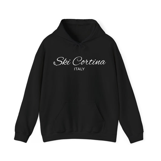 Cortina Italy Scripted Fleece Hoodie