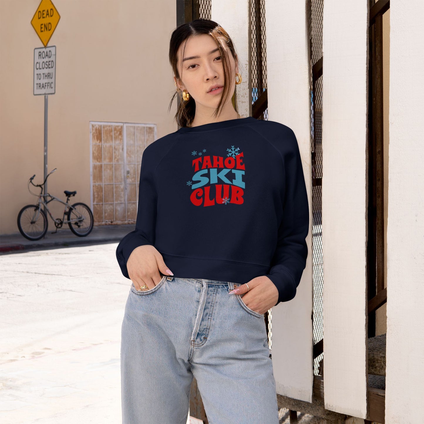 Tahoe Women's Cropped Fun Fleece Pullover