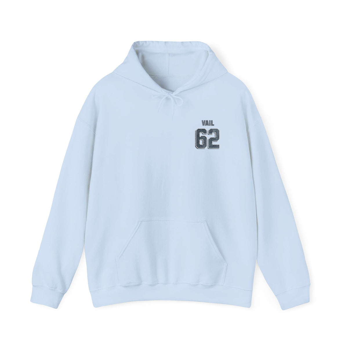 Vail 62 Skiing Unisex Hooded Sweatshirt