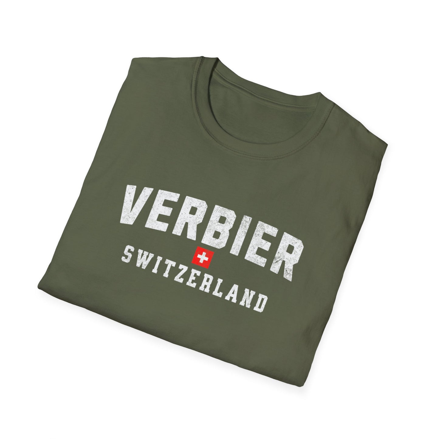 Verbier Distressed Ski T-Shirt