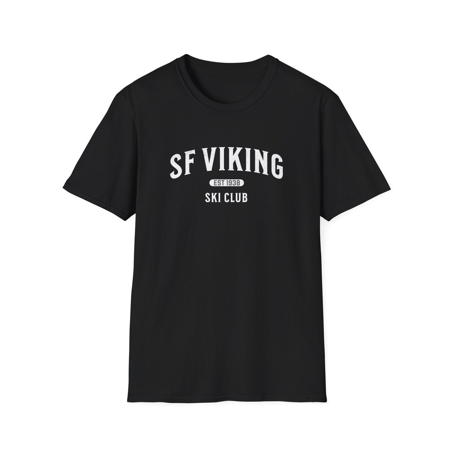 SF Viking Ski Club Distressed T-Shirt