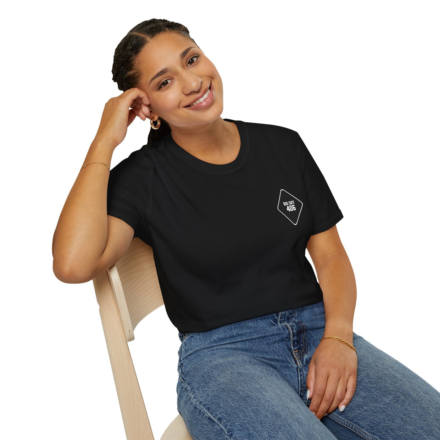 Big Sky 406 Black Diamond T-Shirt