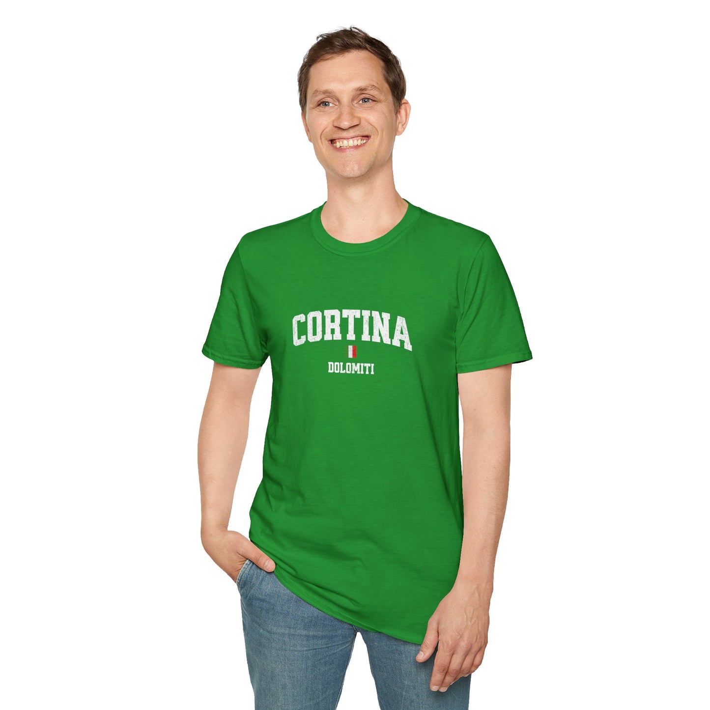 Cortina Distressed Ski T-Shirt