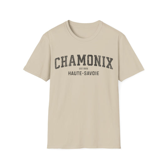Chamonix Distressed Ski T-Shirt