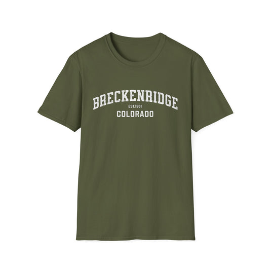Breckenridge Distressed Ski T-Shirt