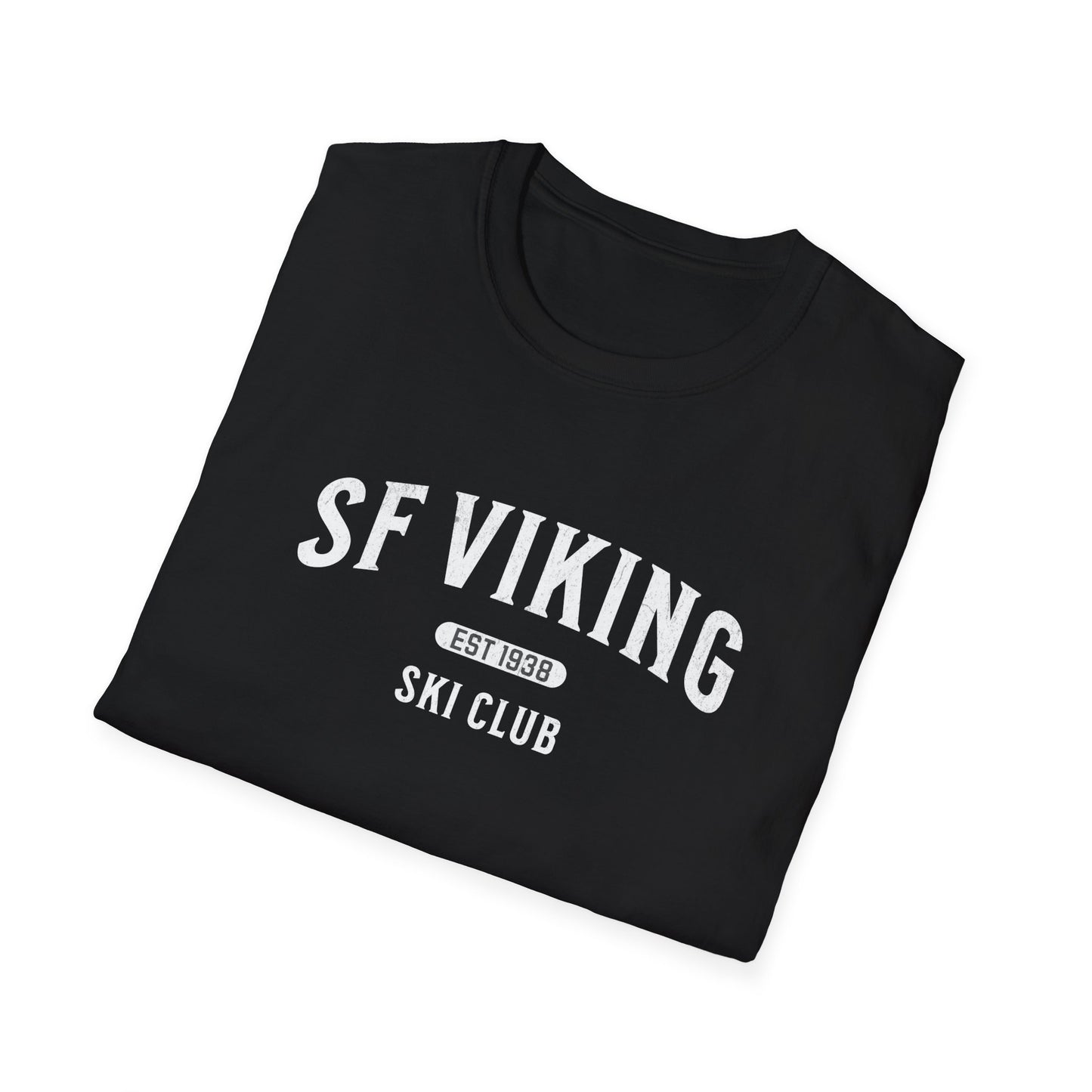 SF Viking Ski Club Distressed T-Shirt