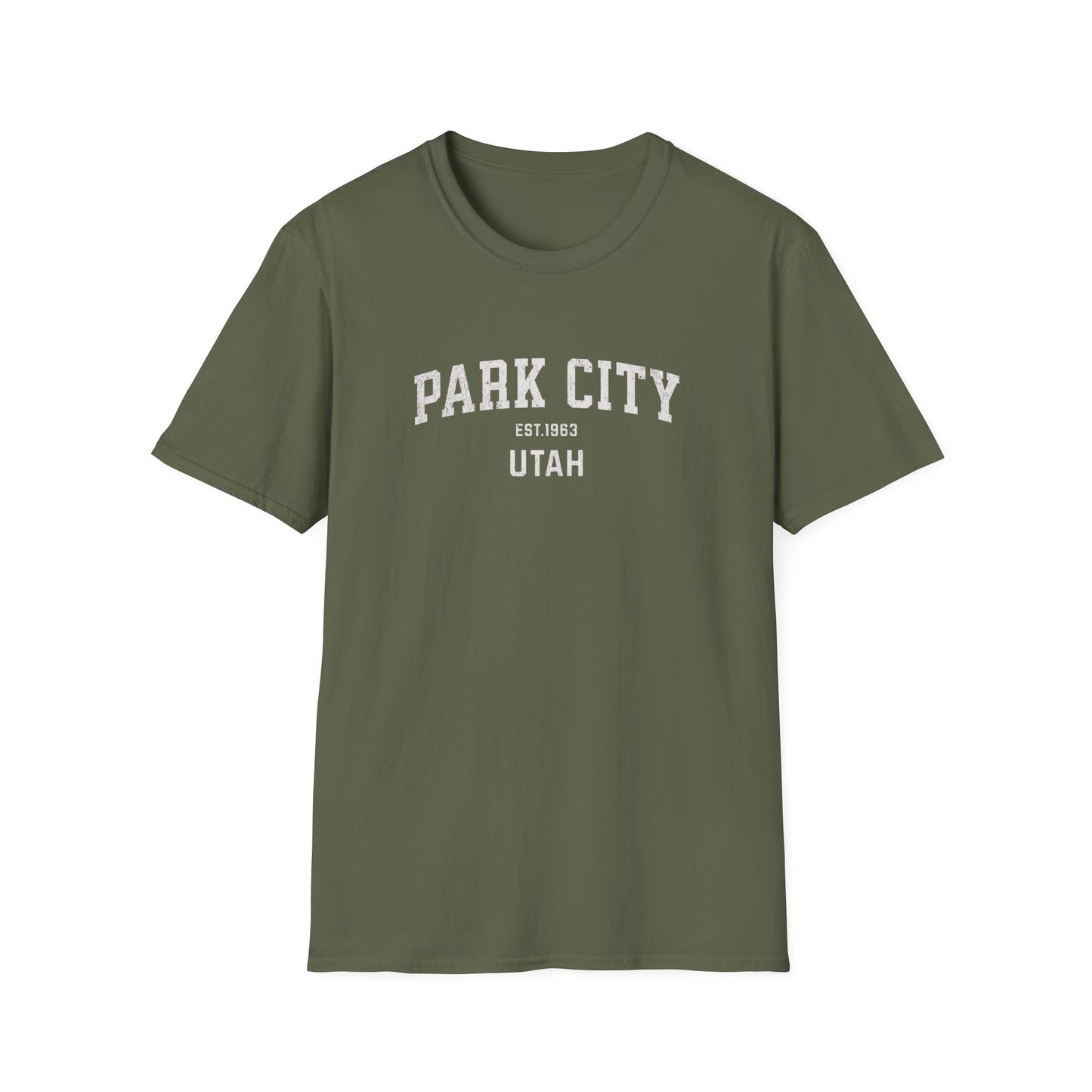 Park City Distressed Ski T-Shirt