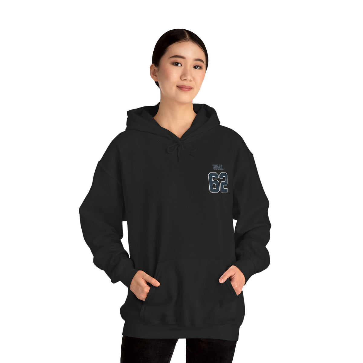 Vail 62 Skiing Unisex Hooded Sweatshirt