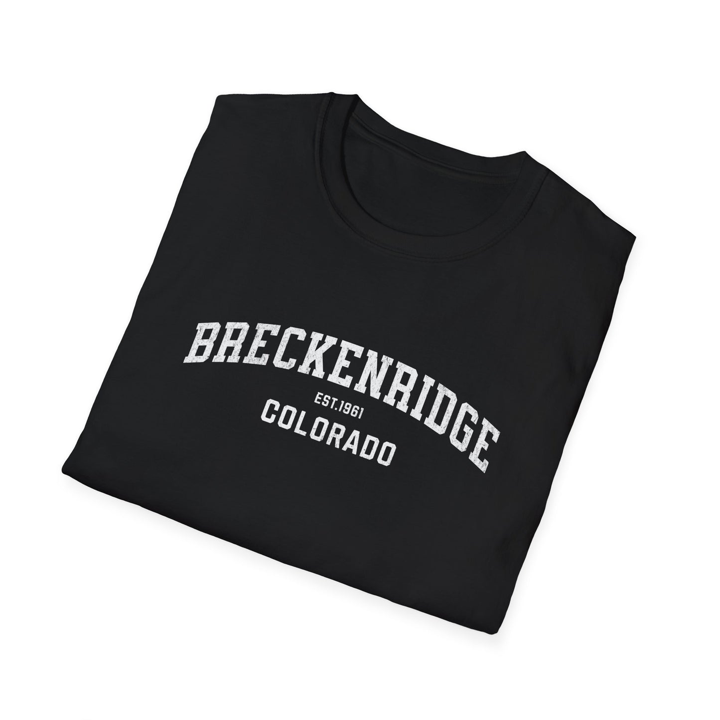 Breckenridge Distressed Ski T-Shirt