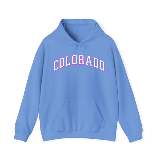 Colorado Pink Hooded Sweatshirt