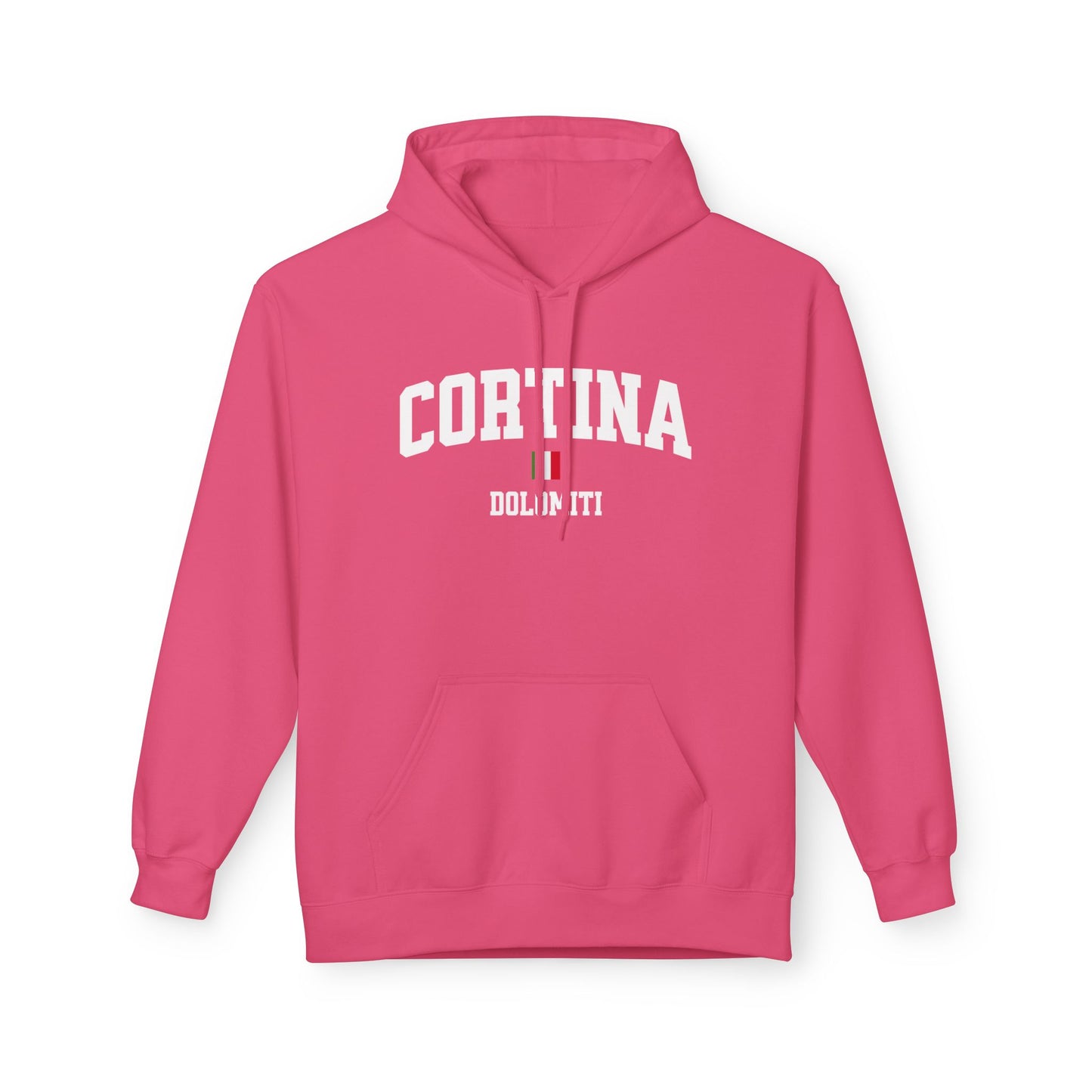Cortina Dolomiti Italy Fleece Hoodie