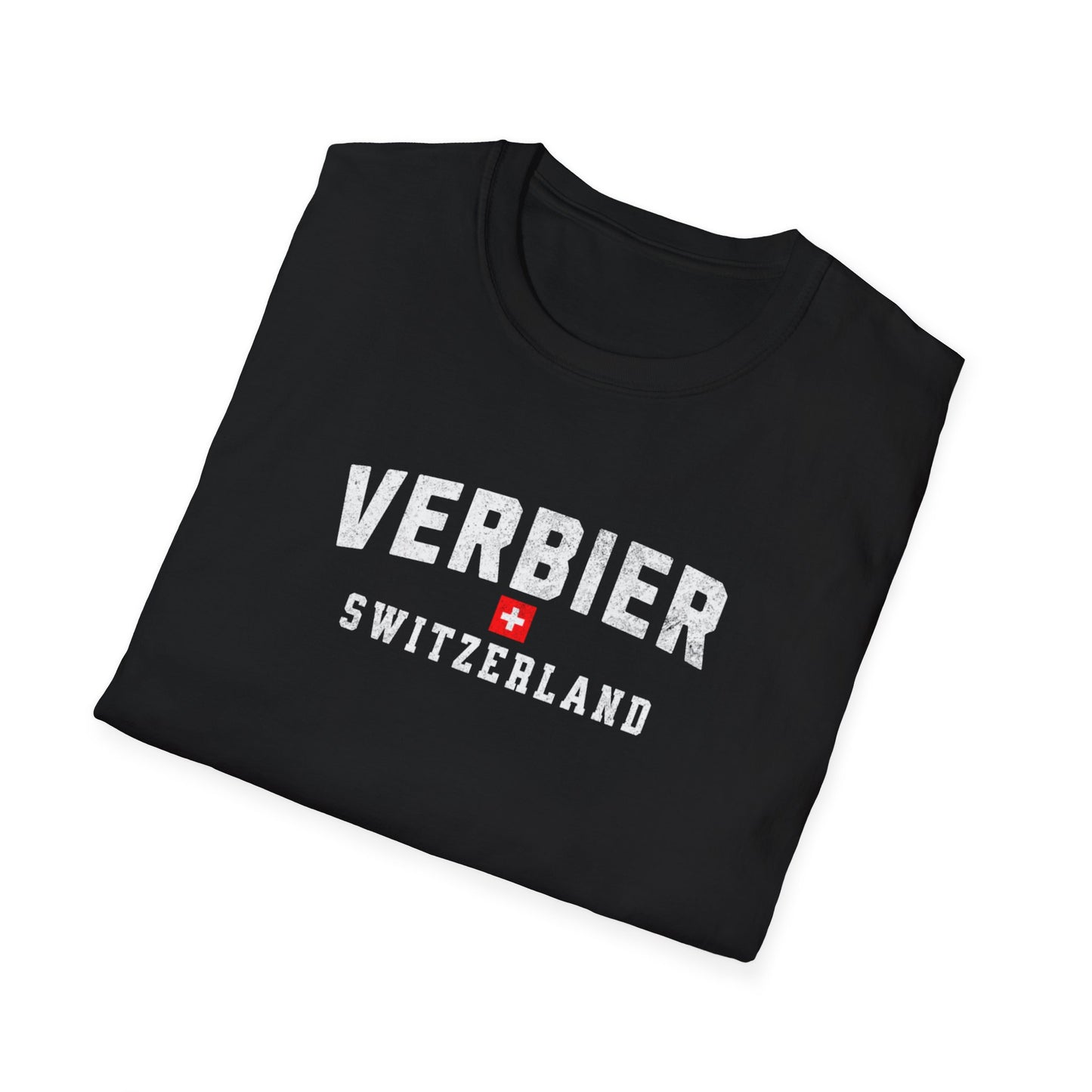 Verbier Distressed Ski T-Shirt