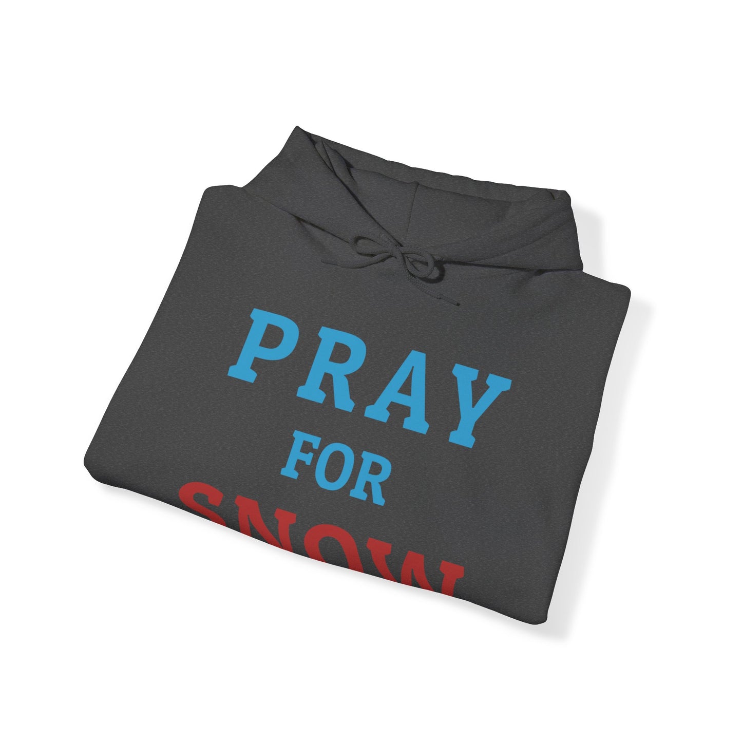 Pray For Snow Hooded Sweatshirt
