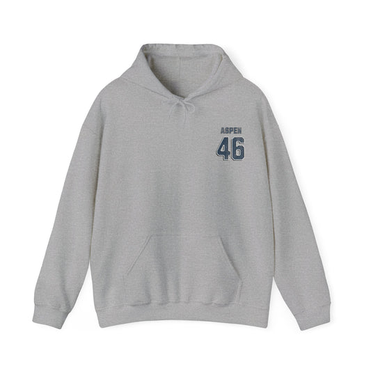 Aspen 46 Skiing Unisex Hooded Sweatshirt