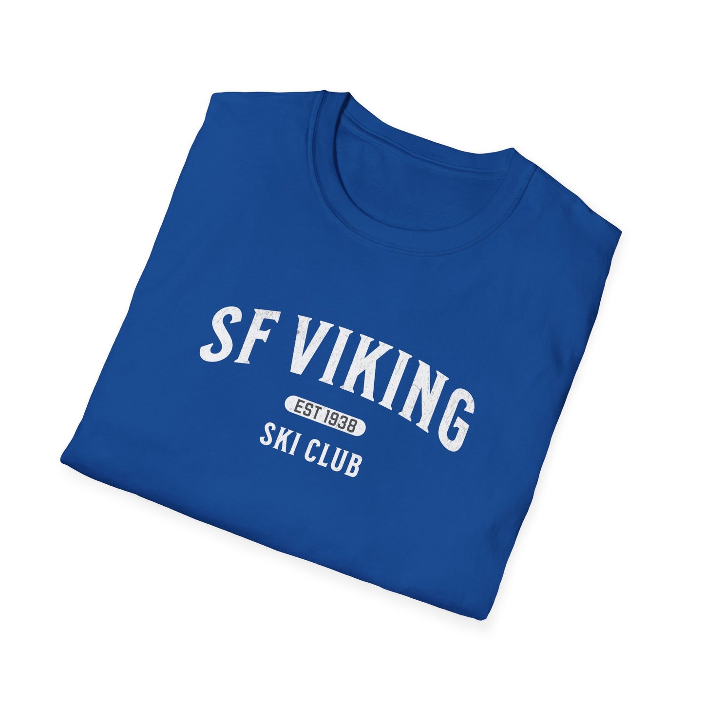 SF Viking Ski Club Distressed T-Shirt