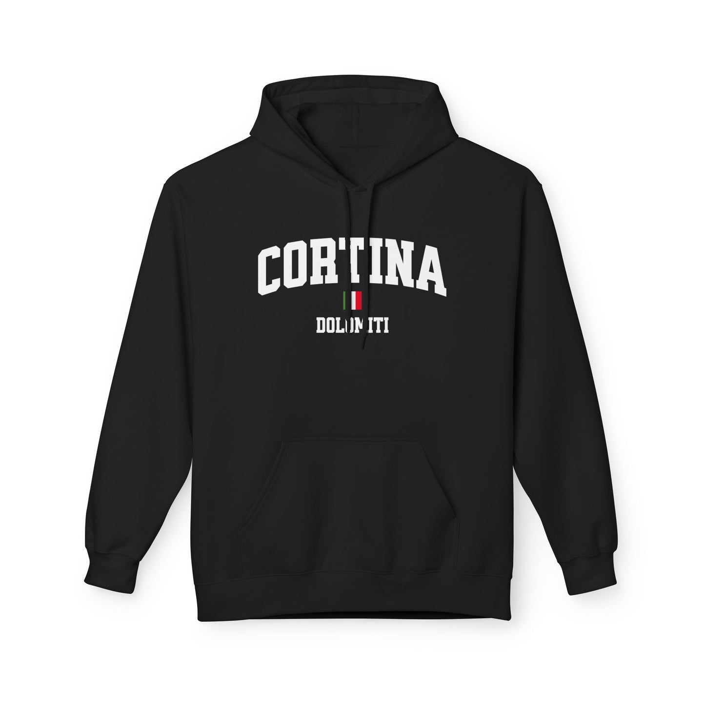 Cortina Dolomiti Italy Fleece Hoodie