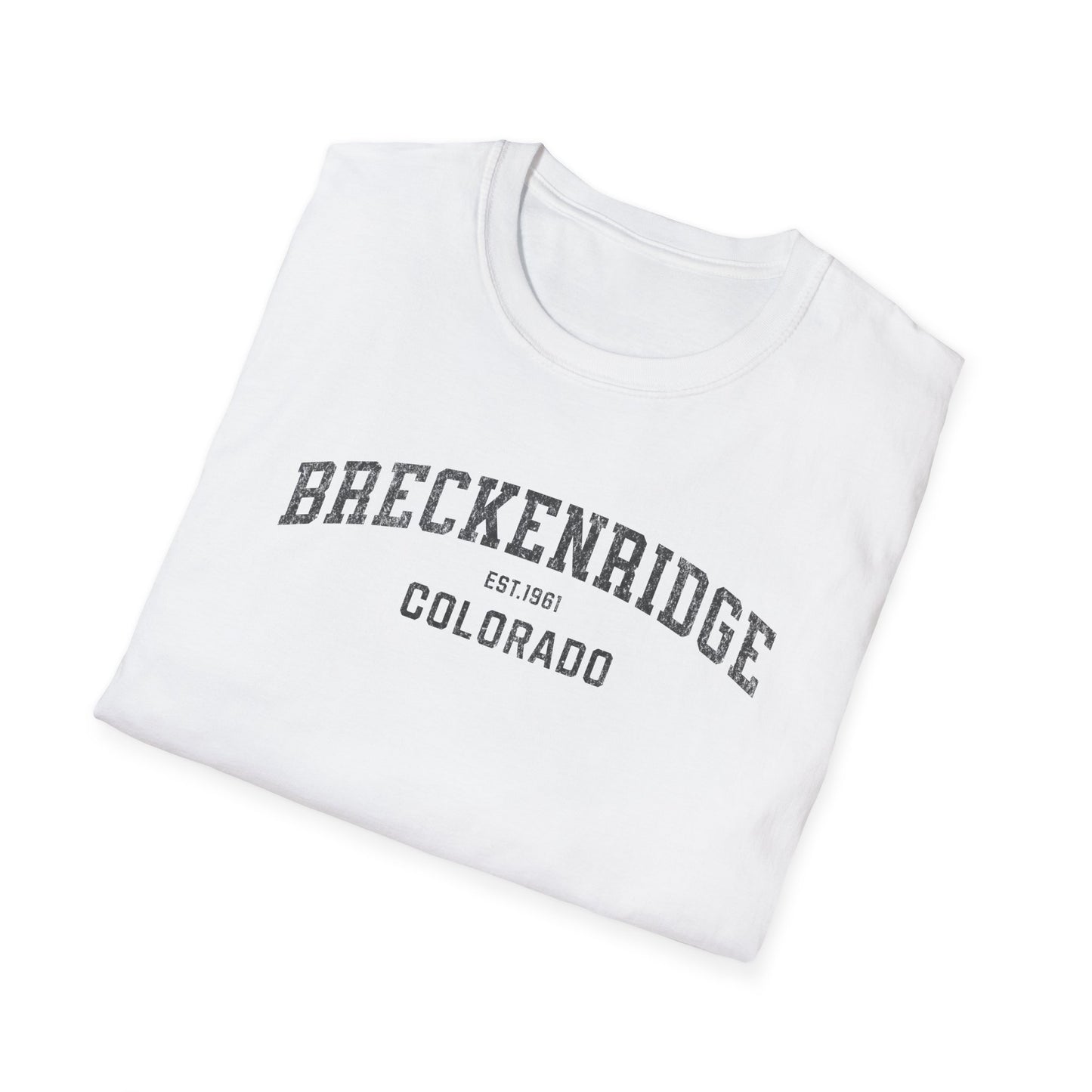 Breckenridge Distressed Ski T-Shirt
