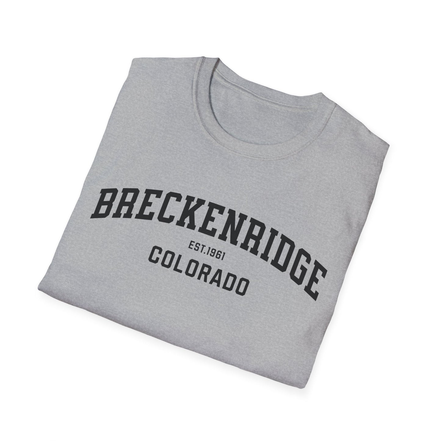 Breckenridge Distressed Ski T-Shirt