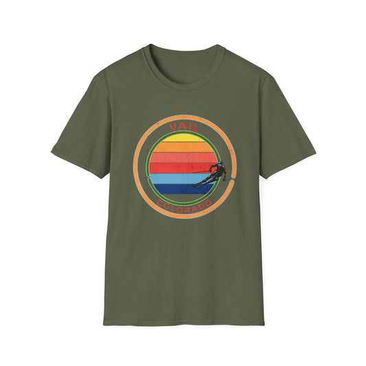 Vail Sun Skier T-Shirt