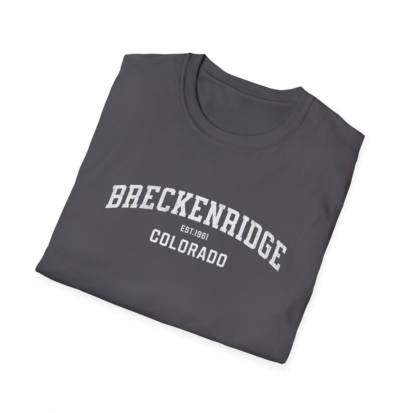 Breckenridge Distressed Ski T-Shirt