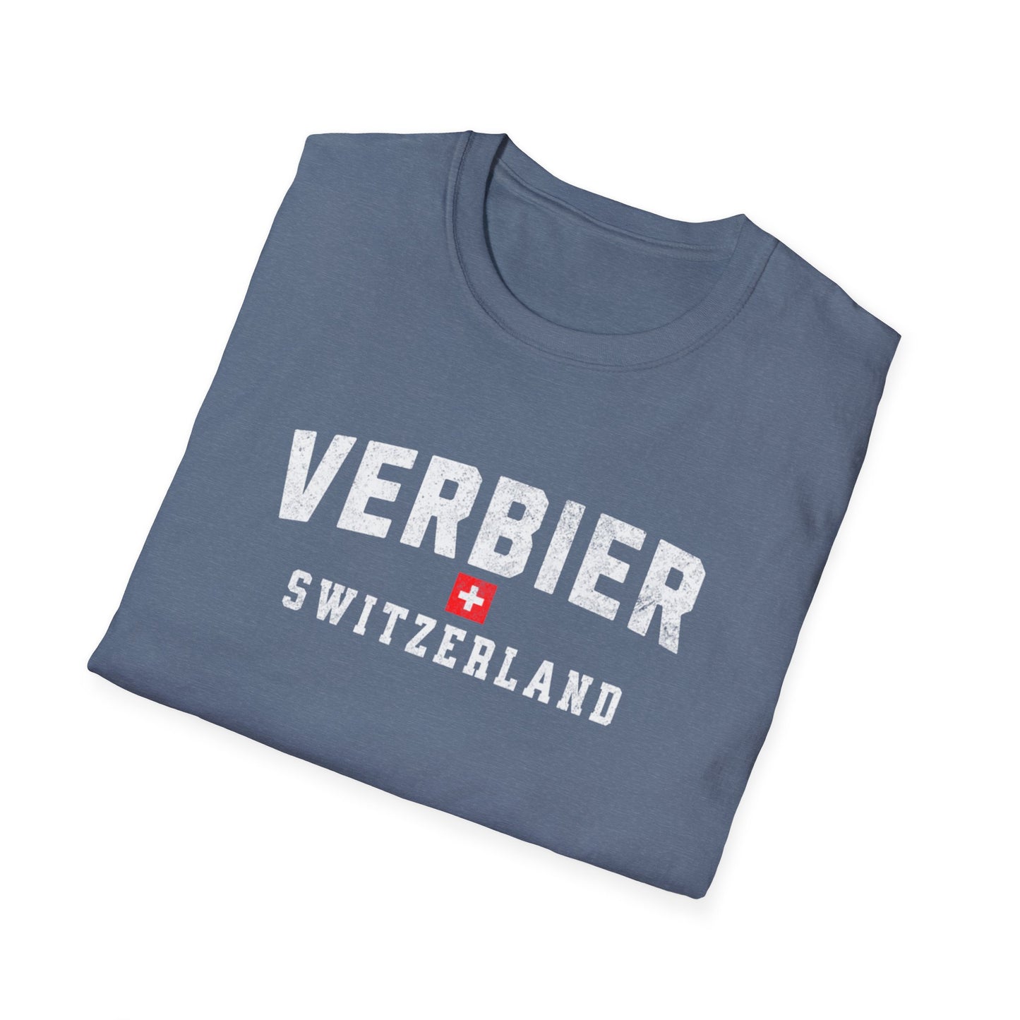 Verbier Distressed Ski T-Shirt