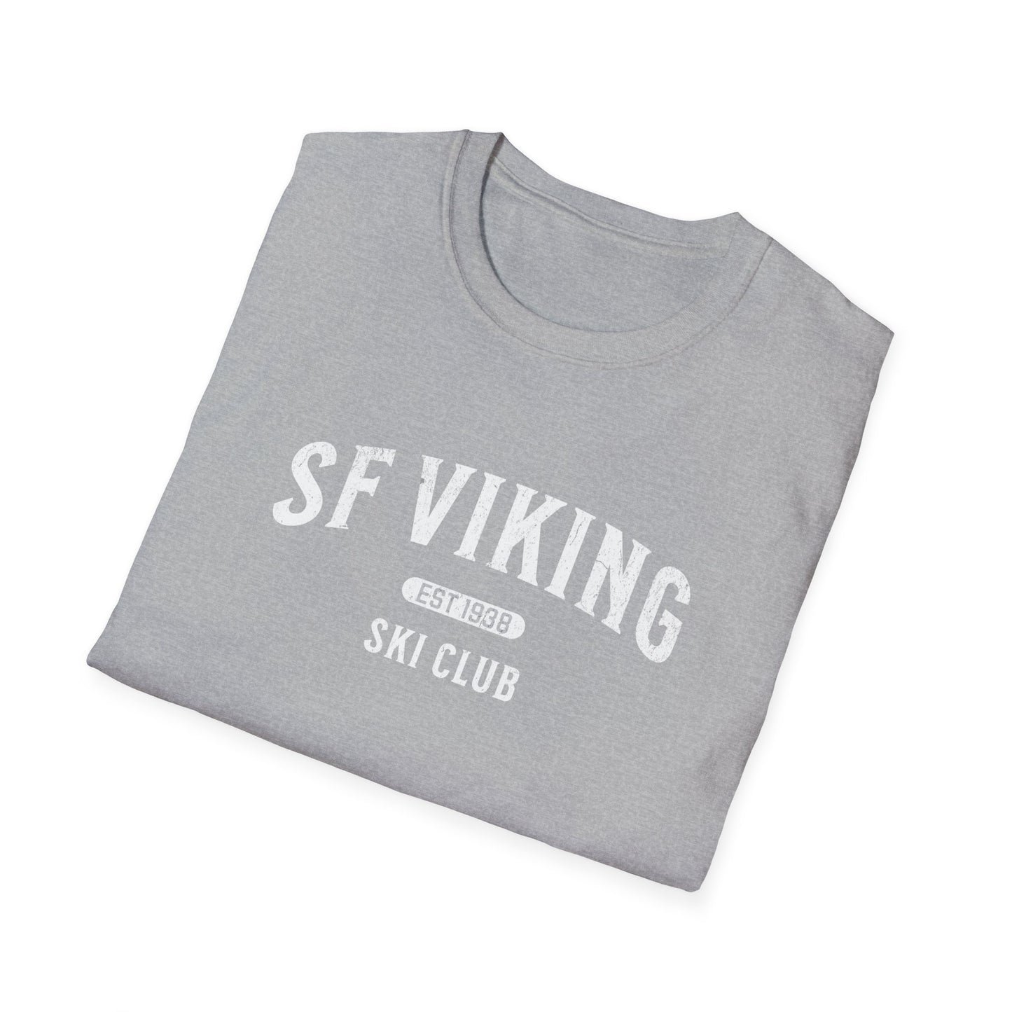 SF Viking Ski Club Distressed T-Shirt