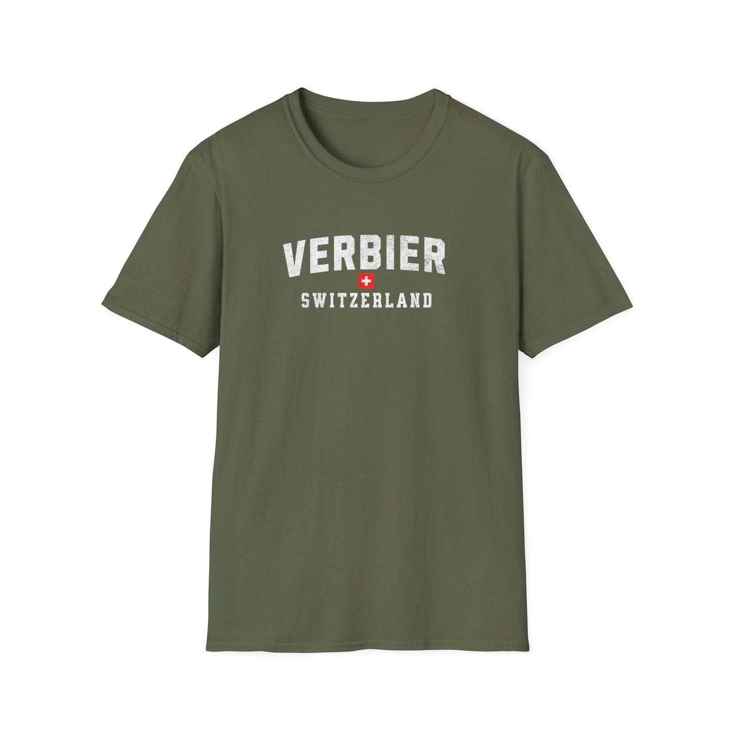Verbier Distressed Ski T-Shirt